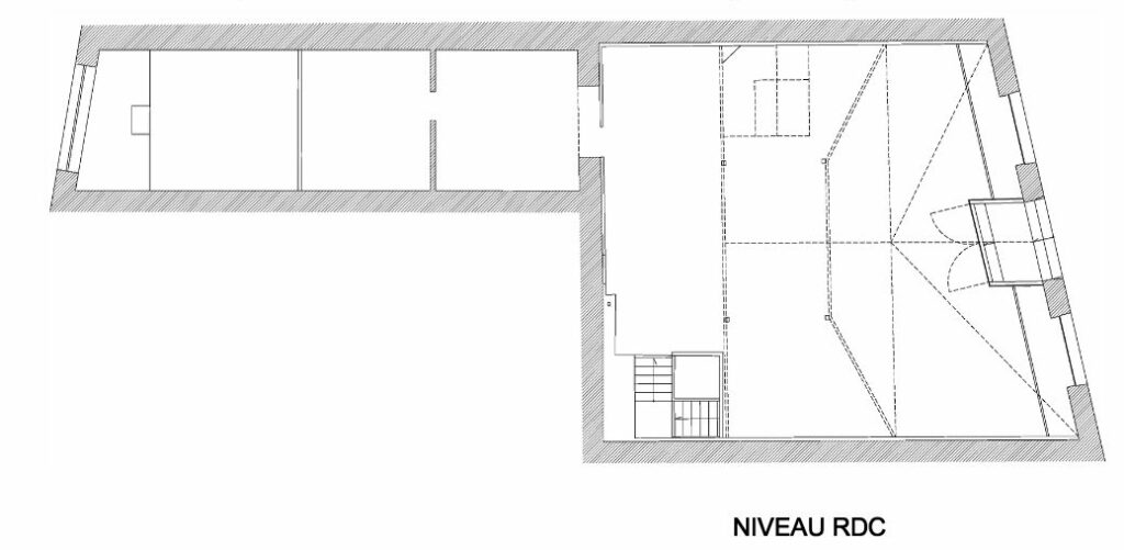 local commercial 433m2 belle visibilité