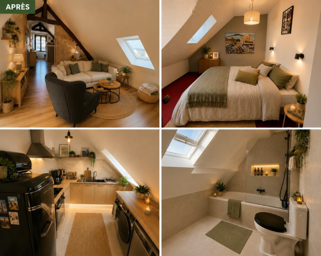 Superbe grand T2 entièrement rénové – 42,4 m² Carrez / 70 m² au sol – Charme & emplacement d’exception HYPER CENTRE de Vannes